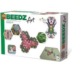 SES Creative "Set Beedz Art Hex tiles Botánica (FR)