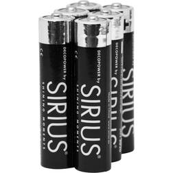 Sirius DecoPower AA batterier 6st/set