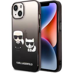 Karl Lagerfeld Karl & Choupette Gradient Case for iPhone 14