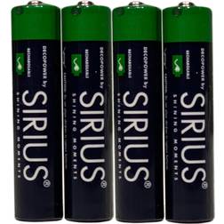 Sirius DecoPower AAA uppladdningsbart batteri 4st/set