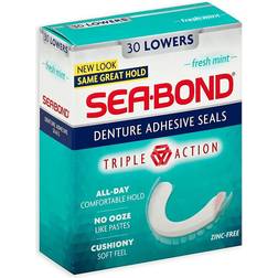 Sea-Bond Denture Adhesive Wafers for Lowers Fresh Mint