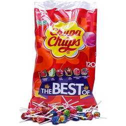 Chupa Chups The Best of 120 Assorted Flavour Lollipops 1440g 120st