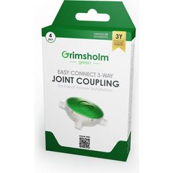 Grimsholm Easy Connect 3-Way Signal Cable Joint Coupling 4-pack