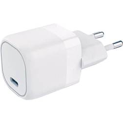 Gear charger 220v 1xusb-c pd/pps 25w white