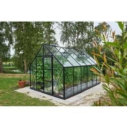 Halls Greenhouses Universal 9,9m² Aluminium Härdat glas
