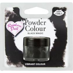 Rainbow Dust Pulverfärg Black Magic Tårtdekoration