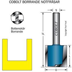Cobolt 203-020 Notfräs med bottenskär