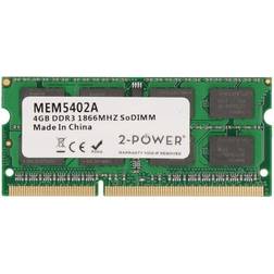 2-Power 4GB DDR3 1866MHZ SODIMM Memory