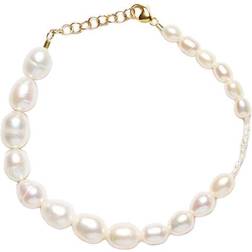 Cloud Bracelet - Gold/Pearl