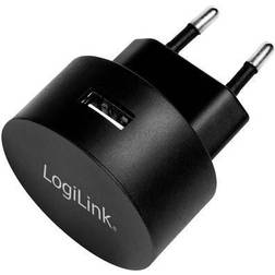 LogiLink PA0217, inomhus, AC, 5 V, Svart