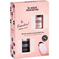 Le Mini Macaron French Manicure Gel Polish Duo Edition