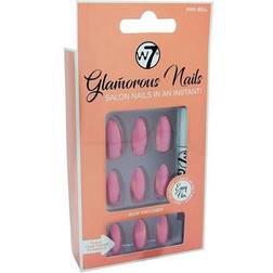 W7 Glamorous Nails Bell ith Nail Glue