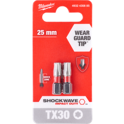 Milwaukee Shockwave Bits TX30 25mm 2-pack
