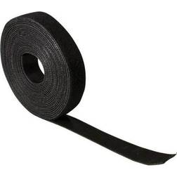 LogiLink Cable Strap Velcro Tape 10m Black
