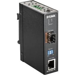 D-Link 10/100/1000 Mbps to SFP Industrial Media Converter