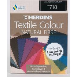 Herdins Textile Colour Natural Fibre Black