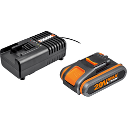 Worx 20V Batteri 4Ah med Laddare