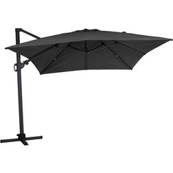 Brafab Varallo frihängande parasoll 300x400 antracit/grå