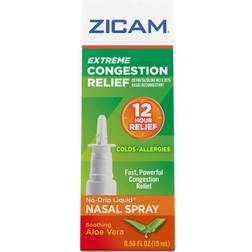 Zicam Extreme Congestion Relief No-Drip Nasal Spray Soothing Aloe Vera 15ml