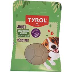 Tyrol Hundleksak Fotboll Naturgummi 6