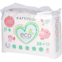 Attitude Eko Babyblöja Nyfödd (upp till 5 kg)