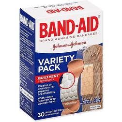 Band-Aid & Johnson 30-Count Adhesive Assorted Variety