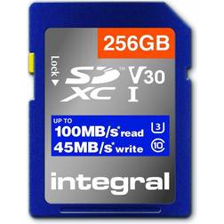 Integral 256GB V30 4K SD card