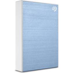 Seagate 1TB One Touch Light Blue Portable Hard Drive
