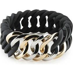 The Rubz Bracelet - Black/Gold