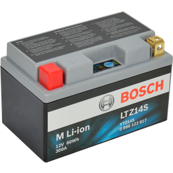 Bosch MC litiumbatteri LTZ14S 12 V 5 Ah pol till vänster