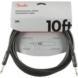 Fender Professional Series Instrument Cable - 10 ft - STR/STR