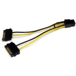 StarTech 6in SATA Power to 6 Pin Express Card Power Cable Adapter - SATA to 6