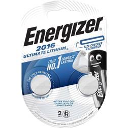 Energizer Ultimate Lithium Batteri CR2016 BP2-pack
