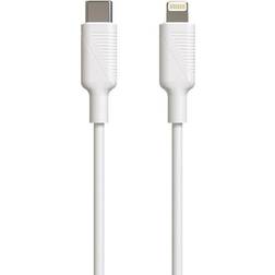 Muvit USB-C to Lightning MFI Cable 1.2m Baltas