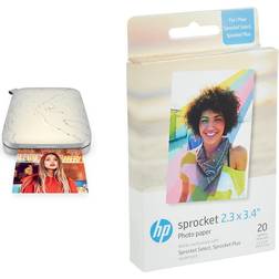 HP Sprocket Select fotoskrivare, Utskrift, ZINK