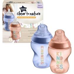 Tommee Tippee bottle CLOSER TO NATURE, 260 ml, 0 m 2 pcs. 42255005