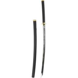 Rubies Katana Ninja Sword w/Chrome Finish Black/Gray One-Size