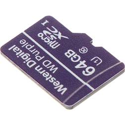 Western Digital Memory card Generation WD Purple Micro SDXC 64 GB 10 class UHS-I/U1 (SD-MICRO-10/64-WD)