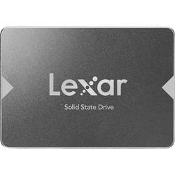 LEXAR NS100 2,5 tum SATA III (6 GB/s) Interna SSD 128 GB, Solid State-diskar, Upp till 520MB/s Läs, för bärbar dator, stationär dator/PC (LNS100-128AMZN)