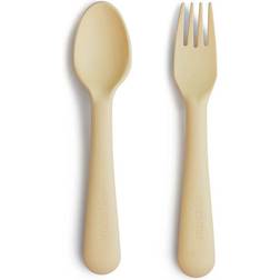 Mushie Fork and Spoon 2-Pack Set