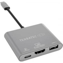 Terratec Connect C3, USB 3.2 Gen Gen 1 Type-C, HDMI,USB 3.2 Gen Gen 1 Type-A,USB 3.2 Gen Gen 1