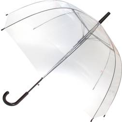 X-Brella Unisex Adults 23in Clear Canopy Stick Umbrella