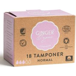 Ginger Organic Tampon Normal 18-pack