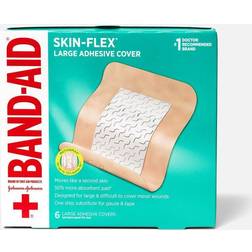 Band-Aid Skin-Flex Flexible Adhesive Bandages 6-pack
