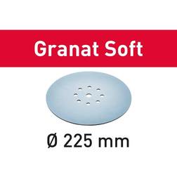 Festool Sliprondell Granat Soft 225mm StickFix P100 25-pack