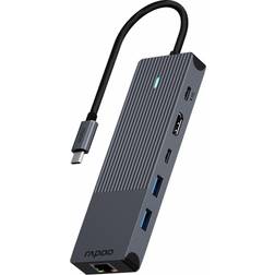 Rapoo Multiport USB-C UCM-2002 6-i-1 USB-C-Adapter