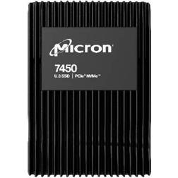 Crucial MICRON SSD ENTERPRISE 7450 Pro 3840 GB NVME U.3 (15 mm) MTFDKCC3T8TFR-1BC1ZABYYR