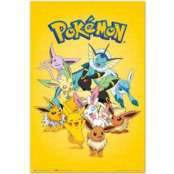 Grupo Erik Poster, Affisch Pokémon Eevee Evolutions, 61