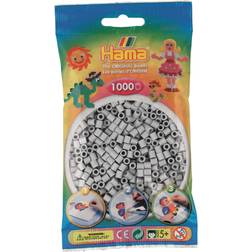 Hama Beads Midi - Light gray 1000pcs.