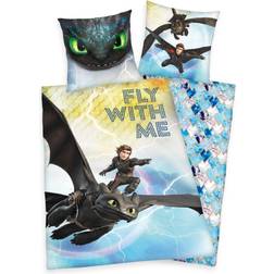 MCU How to Train Your Dragon Fly with Me Bed Set 135x200cm